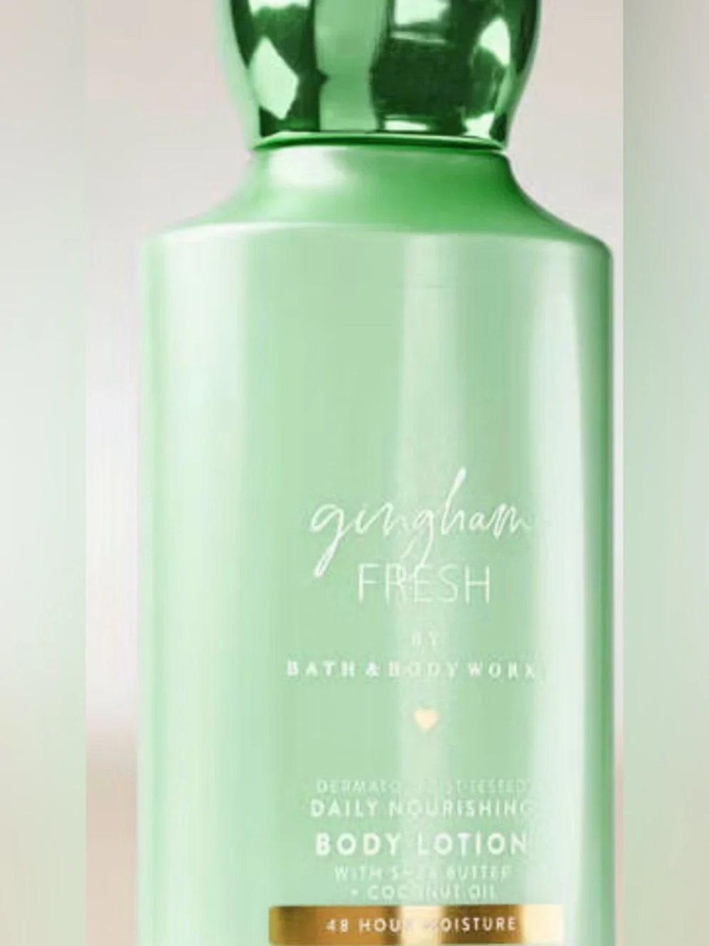 BATH & BODY WORKS GINGHAM FRESH BODY LOTION